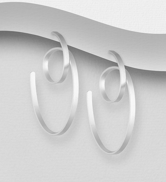 1063-2612 - Wholesale 925 Sterling Silver Push-Back Earrings