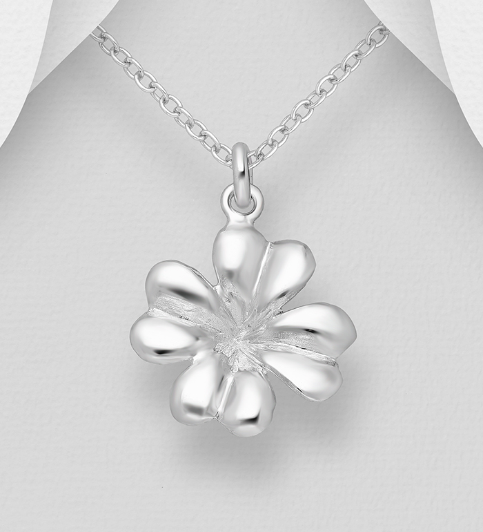706-11831 - Wholesale 925 Sterling Silver Clover Pendant