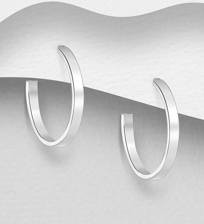 706-23158 - Wholesale 925 Sterling Silver Post, Push-Back Earrings