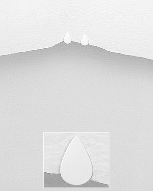 706-24881 - Wholesale 925 Sterling Silver Drop Push-Back Earrings