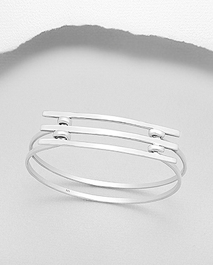 706-26153 - Wholesale 925 Sterling Silver Bangle
