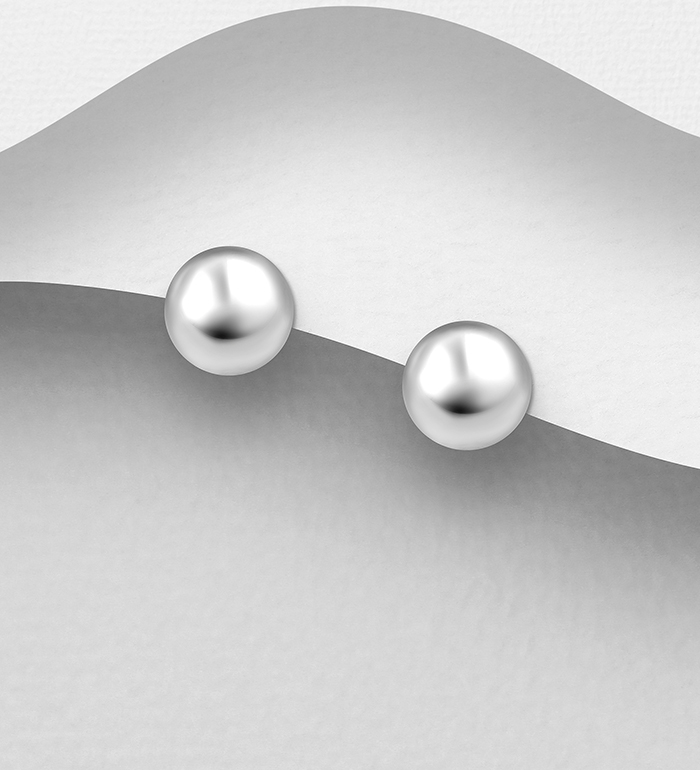 706-26839 - Wholesale 925 Sterling Silver Push-Back Earrings