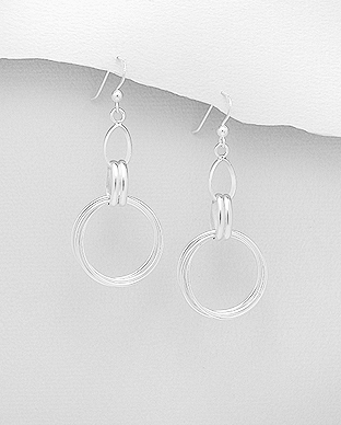 706-26899 - Wholesale 925 Sterling Silver Hook Earrings