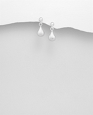 706-27376 - Wholesale 925 Sterling Silver Push-Back Earrings