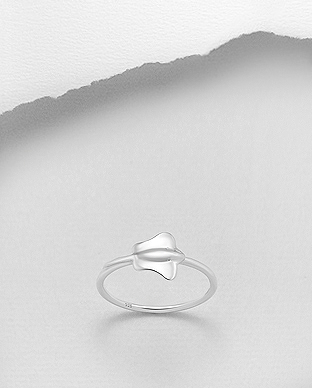 706-27953 - Wholesale 925 Sterling Silver Stingray Ring