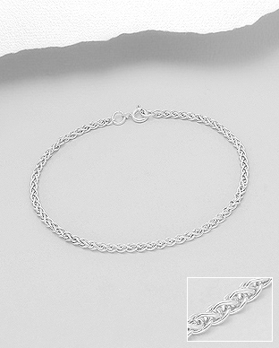706-28304 - Wholesale 925 Sterling Silver Bracelet