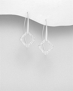 706-28365 - Wholesale 925 Sterling Silver Hook Earrings
