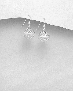 706-28384 - Wholesale 925 Sterling Silver Hook Earrings