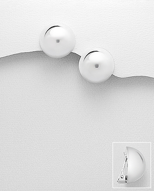 706-28489 - Wholesale 925 Sterling Silver Clip-on Earrings