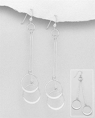 706-29101 - Wholesale 925 Sterling Silver Hook Earrings
