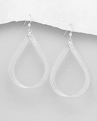 706-29210 - Wholesale 925 Sterling Silver Hook Earrings