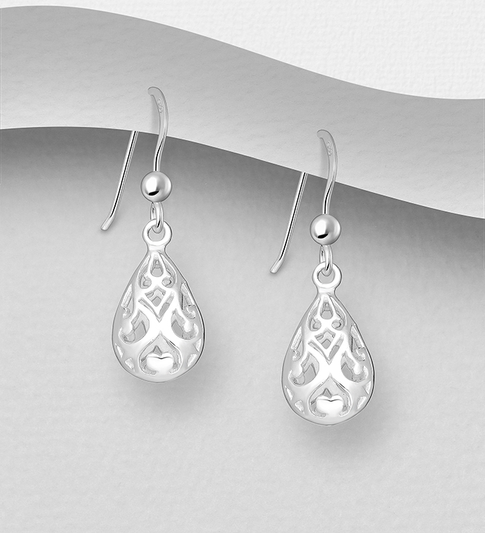 706-29278 - Wholesale 925 Sterling Silver Hook Earrings