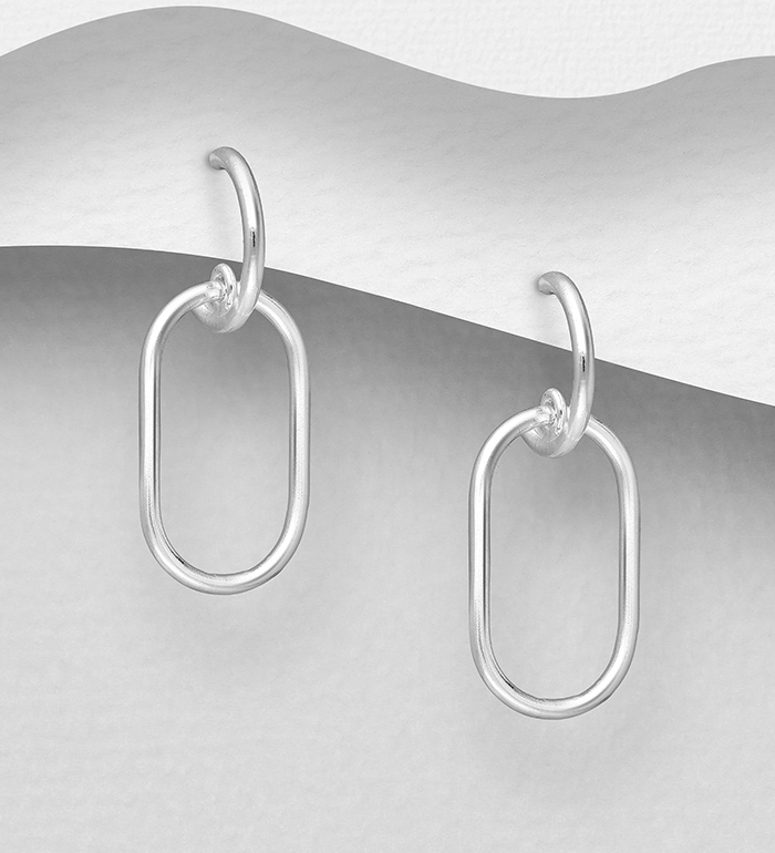 706-29430 - Wholesale 925 Sterling Silver Push-Back Earrings