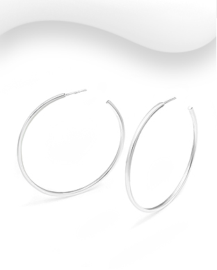 706-29847 - Wholesale 925 Sterling Silver Push-Back Earrings