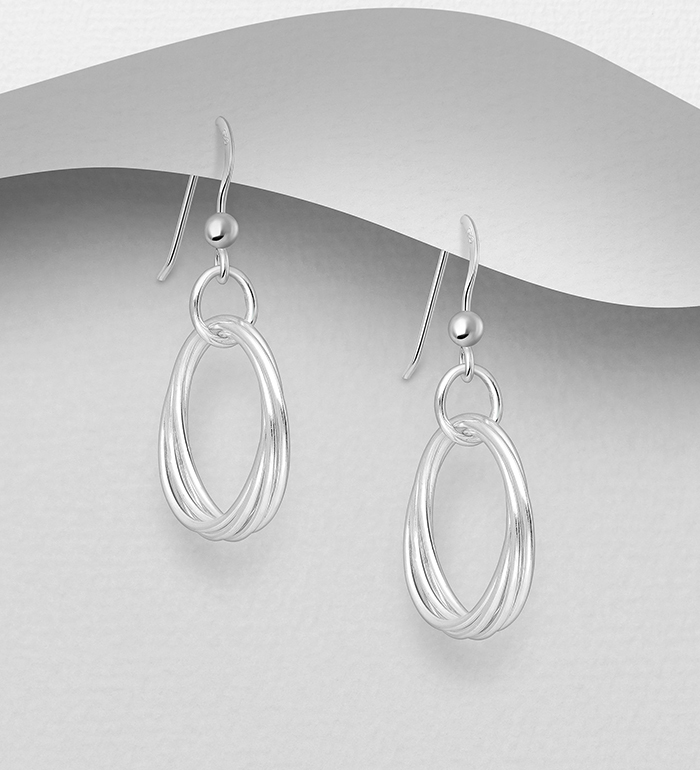 706-29981 - Wholesale 925 Sterling Silver Hook Earrings