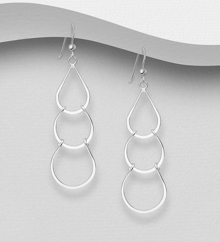706-4647 - Wholesale 925 Sterling Silver Hook Earrings