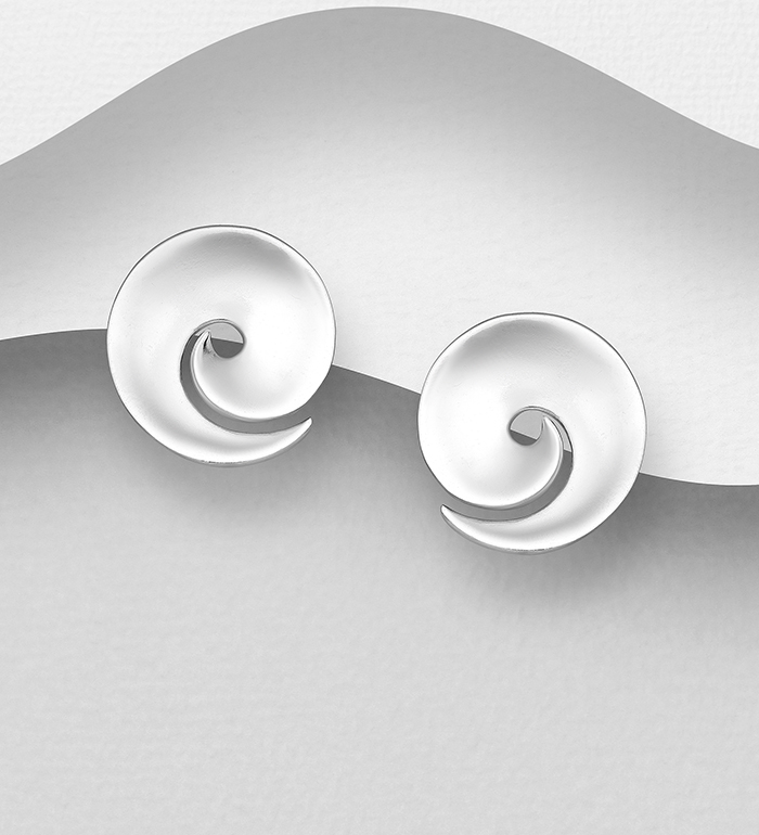 706-8441 - Wholesale 925 Sterling Silver Push-Back Earrings