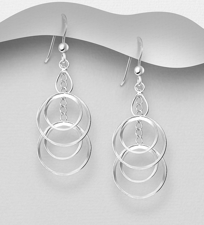 706-8793 - Wholesale 925 Sterling Silver Hook Earrings