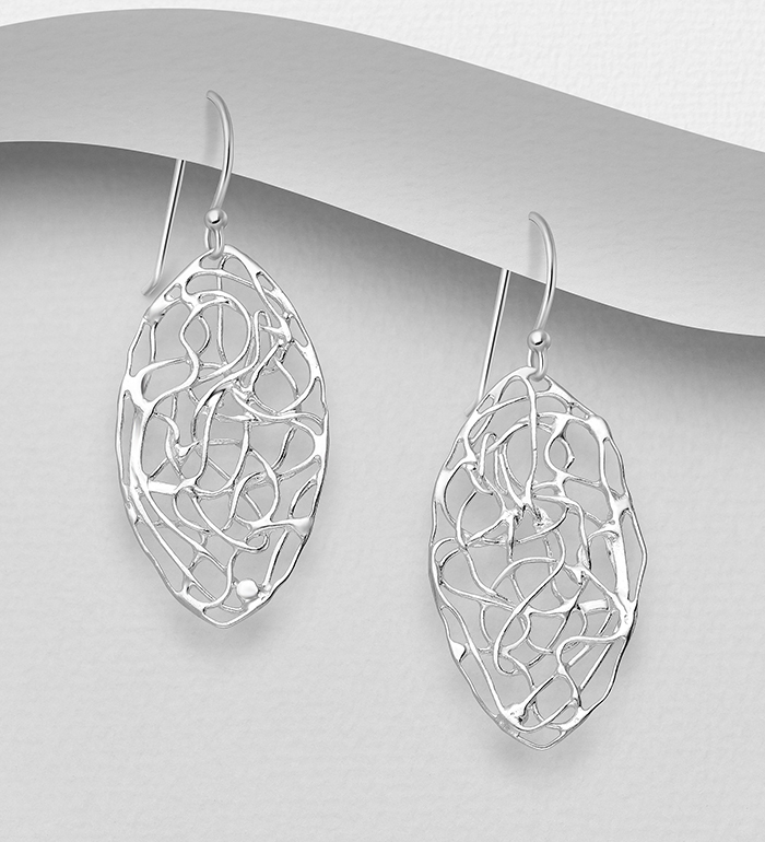 706-9387 - Wholesale 925 Sterling Silver Hook Earrings