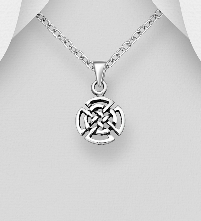 767-416 - Wholesale 925 Sterling Silver Celtic Pendant